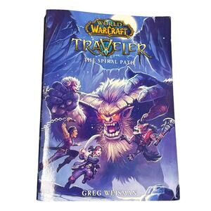 World of Warcraft Traveler the Spiral Path Book Greg Weisman Blizzard 1st print
